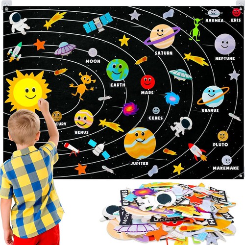 Solar system felt board story - solar,