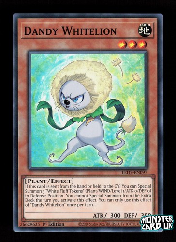 Dandy whitelion - yu-gi-oh,