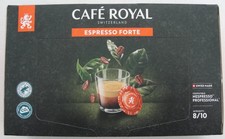 Cafe Royal Switzerland Espresso Forte 50 Pods - For Nespresso Zenius and Gemini