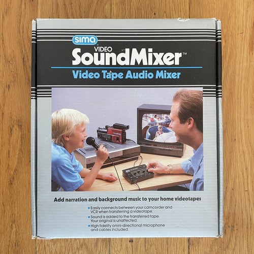 Vintage sima video soundmixer - video,