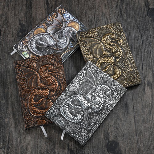 Embossed relief notebook - relief,