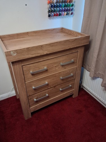 Wooden dresser changing - wooden,