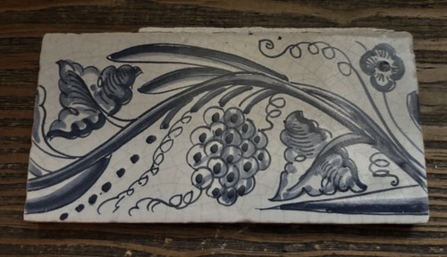 Antique delft delftware - delftware, tiles