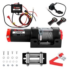 12V Electric Winch - 3,000LB