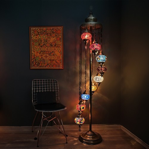 Turkish floor lamp - floor, lamp,