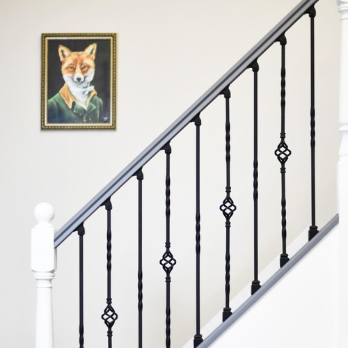 Set two metal stair - of,