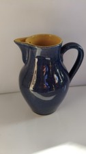 Vintage Denby Blue/Yellow Half