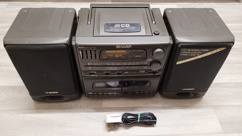 Sharp system cd550e radio - cd,