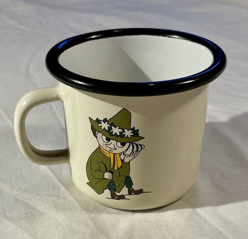 Moomin enamel mug - moomin, 3.25”