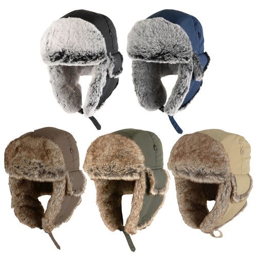 Taslan ushanka trapper hat - taslan,