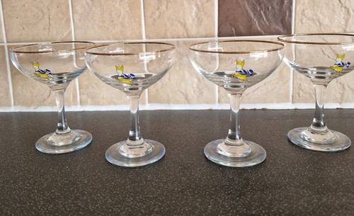 Babycham glasses set 4 - of,