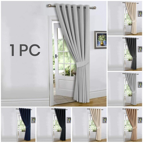 Thermal blackout door curtains - thermal,
