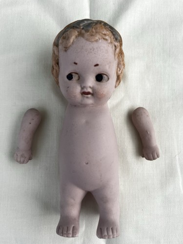 Antique bisque baby - antique,