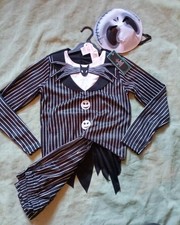 BNWT Disney  Jack Skellington Nightmare Before Christmas Dress Up  Size 9-10 Yrs