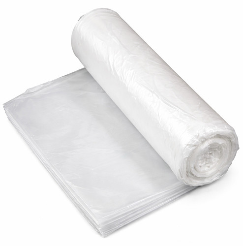 Clear polythene dust sheet - clear,