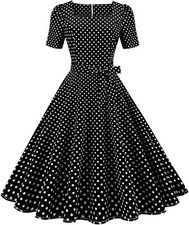 1950s Dress Women Vintage Size