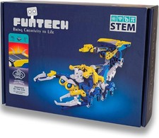 Funtech Robotica Kit 11-In-1, Educational Solar Science Toy, For Kids