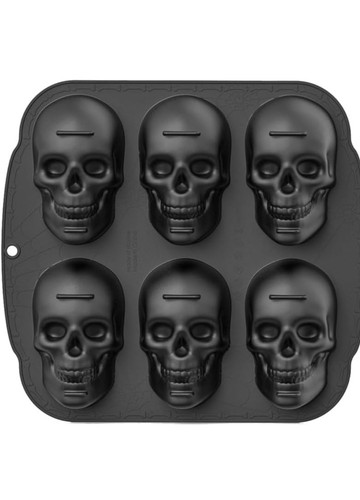 Halloween skull cake pan - skull,