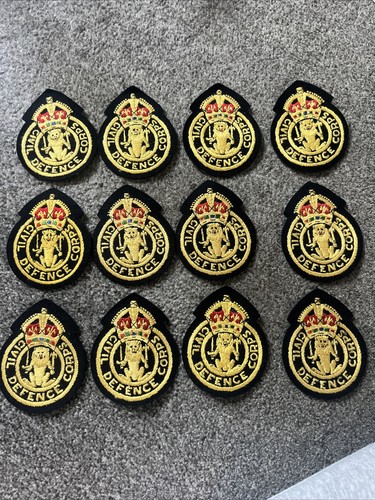 Civil defence corps - defence, badge-