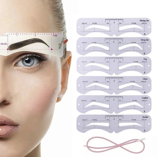 Eyebrow stencils shaper - 6x,