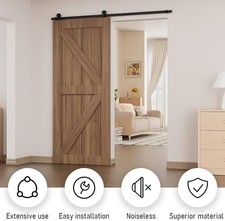 6.6FT/201cm Sliding Door Track