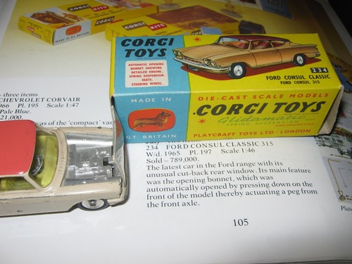 Corgi 234 ford consul classic - ford,