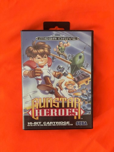 Gunstar heroes sega mega drive - gunstar,