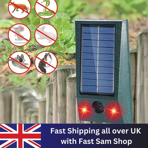 Solar ultrasonic garden - ultrasonic,