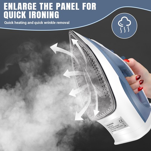 Electric steam iron - steam, 2400w
