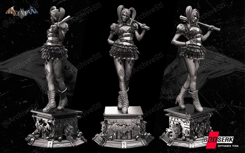 Harley quinn statue - quinn,
