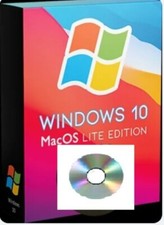 Recovery DVD for Windows 10 MacOS Lite Reinstall Fix Repair ENGLISH ISO  