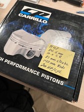 BMW M42 custom Forged Pistons by CP Carrillo, 84,50mm / 10:1 CR