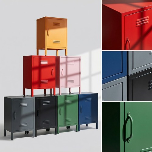 Retro industrial metal - industrial, locker