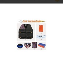 UWANTME Kids Tactical Vest Kit