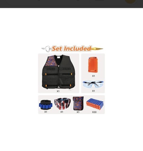Uwantme kids tactical vest kit - kids,