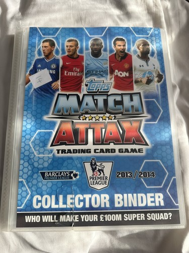 Topps match attax 2013 - match, 2013/14
