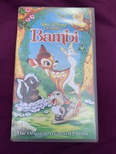 Bambi VHS Video - Walt Disney