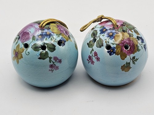 Pair vintage ceramic - pair, of