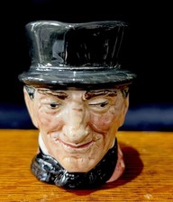 Royal Doulton “John Peel” Vintage Miniature Ceramic Toby Jug