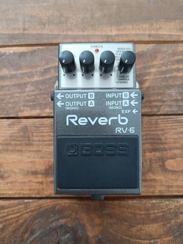 Boss reverb guitar - boss, rv-6
