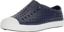 Native Shoes Unisex-Child Jefferson Block Sneaker Size 13 Regatta Blue/White