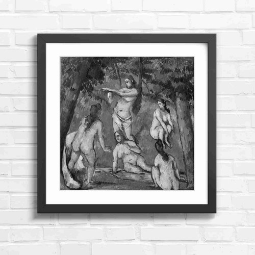 Five nude figures garden - five,