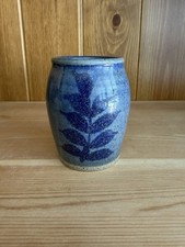 Signed Studio Pottery Blue