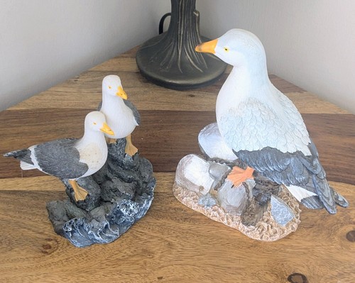 Resin realistic vivid seagulls - resin,