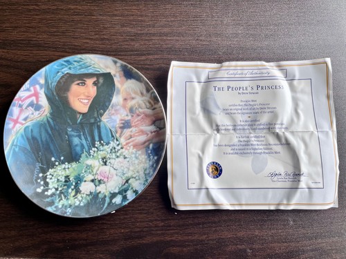 Franklin mint plate - mint,