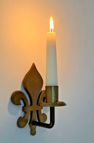 Fabulous vintage brass single - vintage,