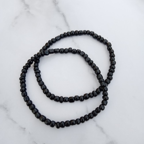 Set black bracelets - set,