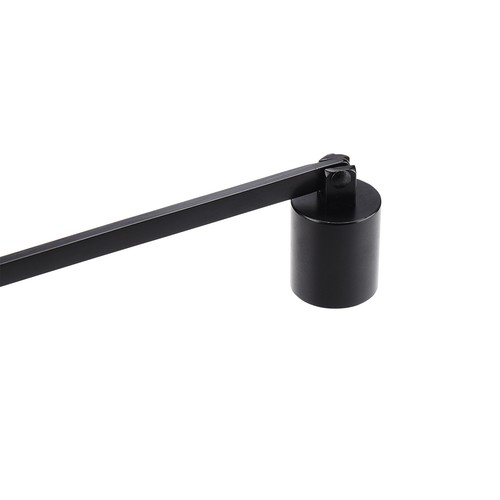 Black stainless steel candle - black,