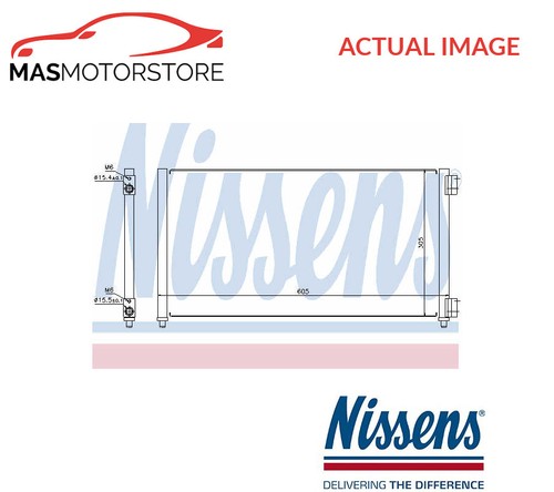 Air con condenser nissens - condenser,