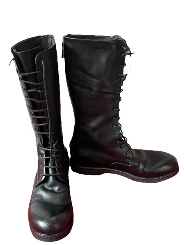 Marsell black leather lace - leather,